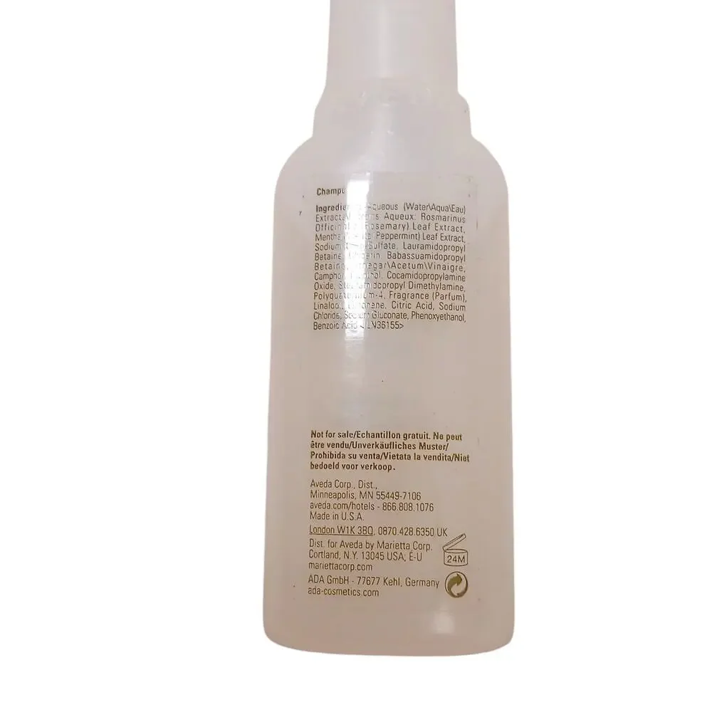 3pc‎ Aveda 1 Rosemary Mint Shampoo & 2 Sensitive Lotion Travel Size Set